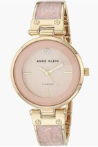 Anne Klein Women&#39;s Genuine Diamond Dial Bangle Watch, AK/2512 - $52.42