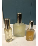 Vintage Charlie Red White Perfume 80s 90s USED LOT OF THREE (3) Jovan Musk - $21.16