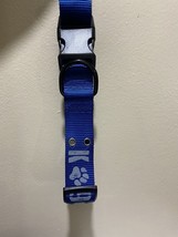 Top Paw K9 18&quot;- 26&quot; Adjustable Dog Collar Large Blue Extra Wide NWTs - £7.10 GBP