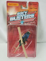Matchbox Sky Busters Mission Chopper Military Helicopter MOC SB12 VINTAGE 1988 - £7.46 GBP