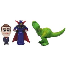 Disney Toy Story Mini Figures Zurg, Rex, &amp; Benson - £7.56 GBP