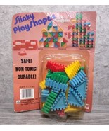 Slinky Play Shapes Triangles James Industries Building Toys Made USA Vtg... - $31.50