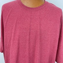 T Shirt 4XL Gildan Ultra Cotton Crew Neck Pink Heather Soft - £19.51 GBP
