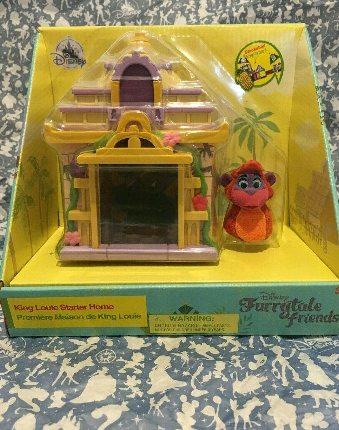 Disney furrytale friends King Louie starter home playset from The Jungle Book - $13.34