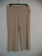 Women&#39;s Butter Color Apostrophe Essential Suiting Dress Pants. Size 18. Loose. - £21.70 GBP