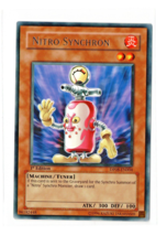 Yu-Gi-Oh! TCG Nitro Synchron DP08-EN004 1st Edition Rare Duelist Pack Ko... - £1.38 GBP