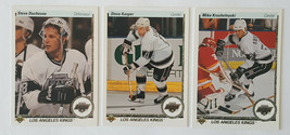 1990 Upper Deck LA Kings Hockey card lot 3 in EX/NM+ Cond - £2.34 GBP