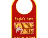 NCAA Winthrop Eagles Door Hanger - £5.47 GBP