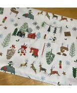 Fiesta Christmas Wonderland Santa Deer Tablecloth 60x82&quot; Holiday Forest ... - €25,51 EUR