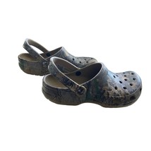 Crocs Classic Realtree Xtra Clogs Camo Khaki Slip On Shoes 15581 Men 9 Women 11 - £27.02 GBP