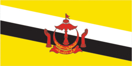 Brunei Flag - 12x18 Inch - $4.99