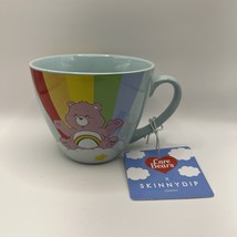 NEW Care Bears Cheer BEAR SkinnyDip London Rainbow Ceramic 16oz Coffee T... - $20.78