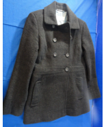 CALVIN KLEIN DARK GRAY WOOL WOMENS COLD WEATHER WINTER PEACOAT JACKET SI... - €52,89 EUR