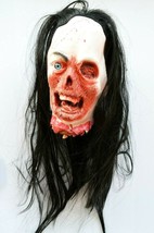 Life Size Halloween Props Scary Walking Dead Zombie Rotten Severed Fleshy Woman - £20.08 GBP