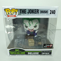 Funko Pop DC Super Villains The Joker Hush GameStop Exclusive Jim Lee Co... - £26.01 GBP