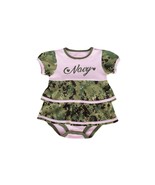 U.S. Navy Baby Girls Embroidered Ruffle Dress: Adorable Camo Chic - £26.27 GBP