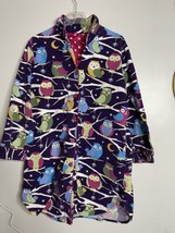 Nick  and Nora womens XXL pajamas Owl Pattern Purple - £27.49 GBP