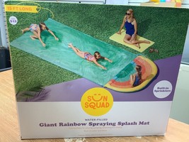 *Open Box Rainbow Blob Splash Pad - Sun Squad - £13.18 GBP