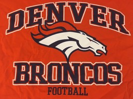 Nfl Nwt 2024 Denver Broncos Shirt Official Logo Mens Extra Large Holo Tag Xl - £20.98 GBP