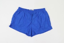 Vintage 90s LL Bean Mens Large Lined Nylon Running Hiking Shorts Royal Blue USA - £46.68 GBP