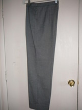 Women&#39;s Pants Covington Size 8 Stretch Rayon Polyester Spandex Inseam 30&quot; Black - £6.62 GBP