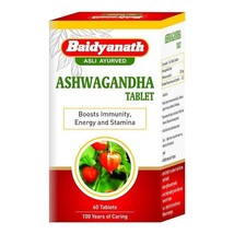 Baidyanath Ayurved Ashwagandha Tablet I Immunity Booster I Antioxidant 6... - $14.55