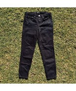 VINCE Mason Relaxed Rolled Black Skinny Jeans - Women&#39;s Size 25 - $246.56 MXN