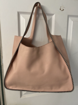Bold Elements Pink Studded Large Tote  Bag Handbag NWT - £21.65 GBP