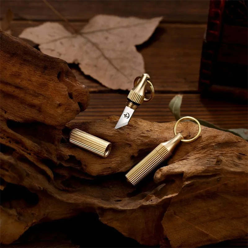 DRELD Mini ss Capsule Pocket  Portable Utility s Survival  Keychain Pend... - $3,035.33 MXN