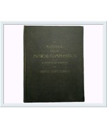 Percy Goetschius The Material Used In Musical Composition 1913 Antique Book - £11.76 GBP