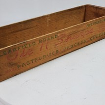Vintage Sharpe Cheese Box Curwensville PA 12x4.5x2.5 Inch No Top - $15.03