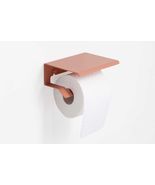 Matte Color Toilet Paper Holder with Lid: Stainless Steel Bath Accessories - €77,77 EUR