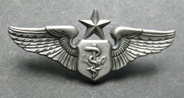 USAF AIR FORCE FLIGHT NURSE SENIOR WINGS LAPEL PIN BADGE 2 INCHES - £4.98 GBP