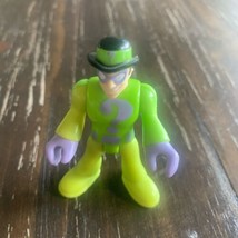 Fisher Price Imaginext DC Comics Batman Villian Riddler Mini Action Figure EUC - £9.59 GBP