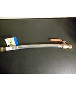 SharkBite 18&quot; Water Heater Connector w/Ball Valve, 3/4&quot; x 3/4&quot;FIPx18 - $556.75 MXN