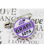Grape Soda Bottle Cap Pin Ellie Badge - Personalized - Disney - Pixar UP - £4.88 GBP+