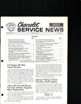 Chevrolet Service News - April 1968 Chevelle Camareo Corvette - $17.55