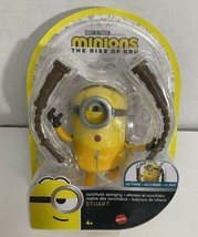 Minions The Rise Of Gru Movie Nunchuck Stuart Figure Illumination 2020 - £5.72 GBP