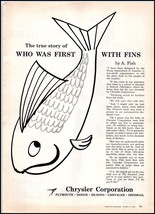 1958 Chrysler Corporation PRINT AD The True Story Of Who Was First With ... - $140.08 MXN