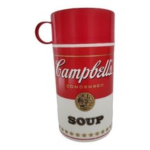 Vintage Campbells Soup Plastic  Thermos Bottle 1998 / 11.5 0z - £6.02 GBP