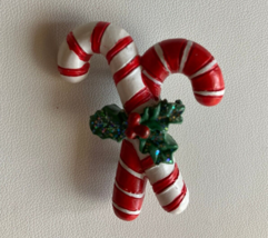 Candy Canes Christmas Pin - £11.76 GBP