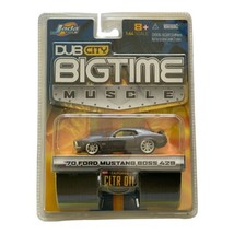 Jada Dub City Bigtime Muscle 1970 Ford Mustang Boss 429 1/64 Collector #011 - £8.82 GBP