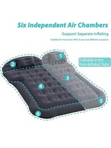 Car Inflatable Mattress with Pump, Portable SUV Air Bed for Camping, Hom... - £50.90 GBP