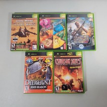 Original Xbox Games Lot of 5 -Star Wars, Tetris, Medal Of Honor, Cabelas... - $23.98