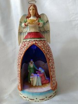 Jim Shore &quot;Glory To The New Born King&quot; Lighted Figurine #4010628 2008 Christmas - $140.25