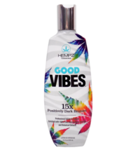 Hempz Good Vibes 15x Dark Bronzer Tanning Lotion  - 8.5 oz - $18.75
