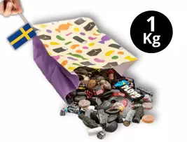 1 kg of Mixed Candy Licorice, Swedish Candy Licorice Mix, Swedish Licorice - $26.90
