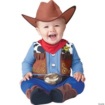 Super Cute Infant 12-18 mos Cowboy Halloween Costume Fantasia Bebe Vaqueiro - £22.55 GBP
