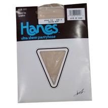 Hanes Ultra Sheer Travel Buff Pantyhose Size A Nos Style: 710 Vintage - £7.88 GBP