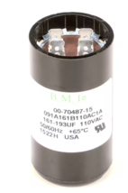 Hobart 00-70487-15, 091A161B110AC1A, Capacitor, 110V, 50/60HZ, 161-193 uF - $67.54